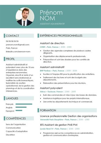 modele-cv-assistant-commercial-direction-administratif