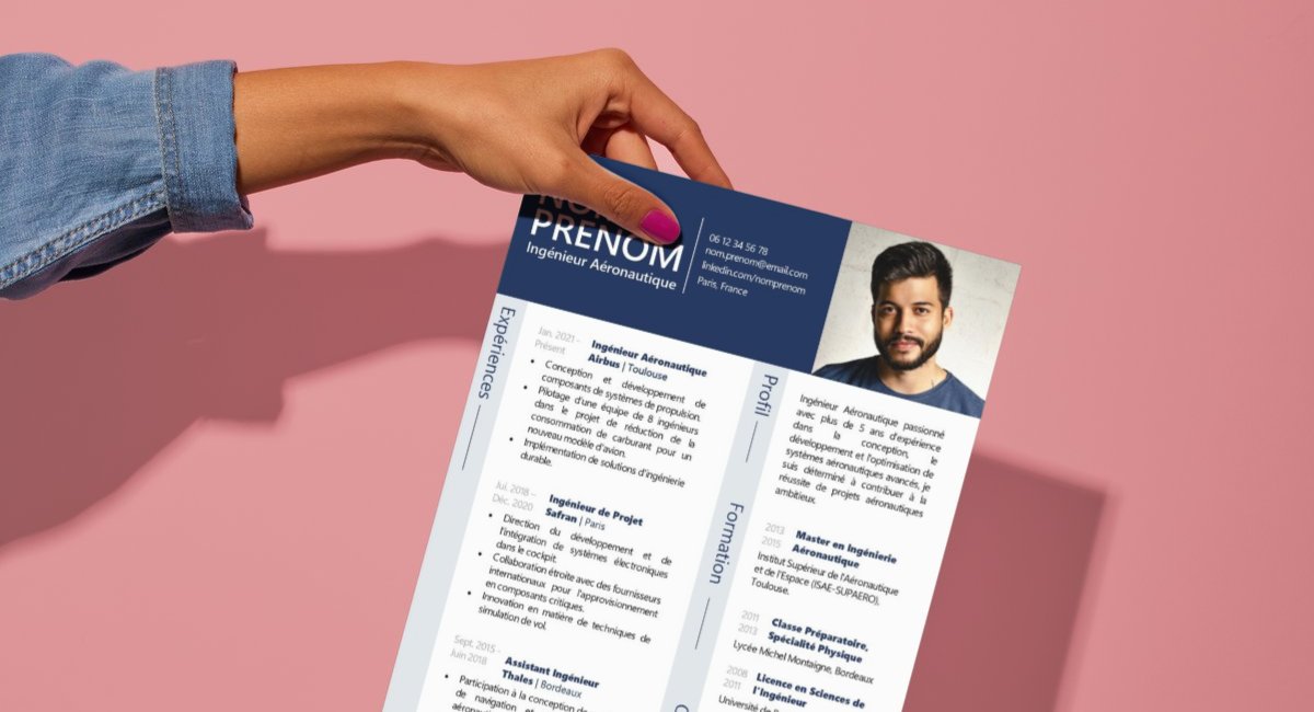 titre de profil sur un cv